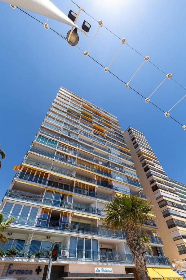 Las Palmeras 15A Apartment Benidorm Bagian luar foto
