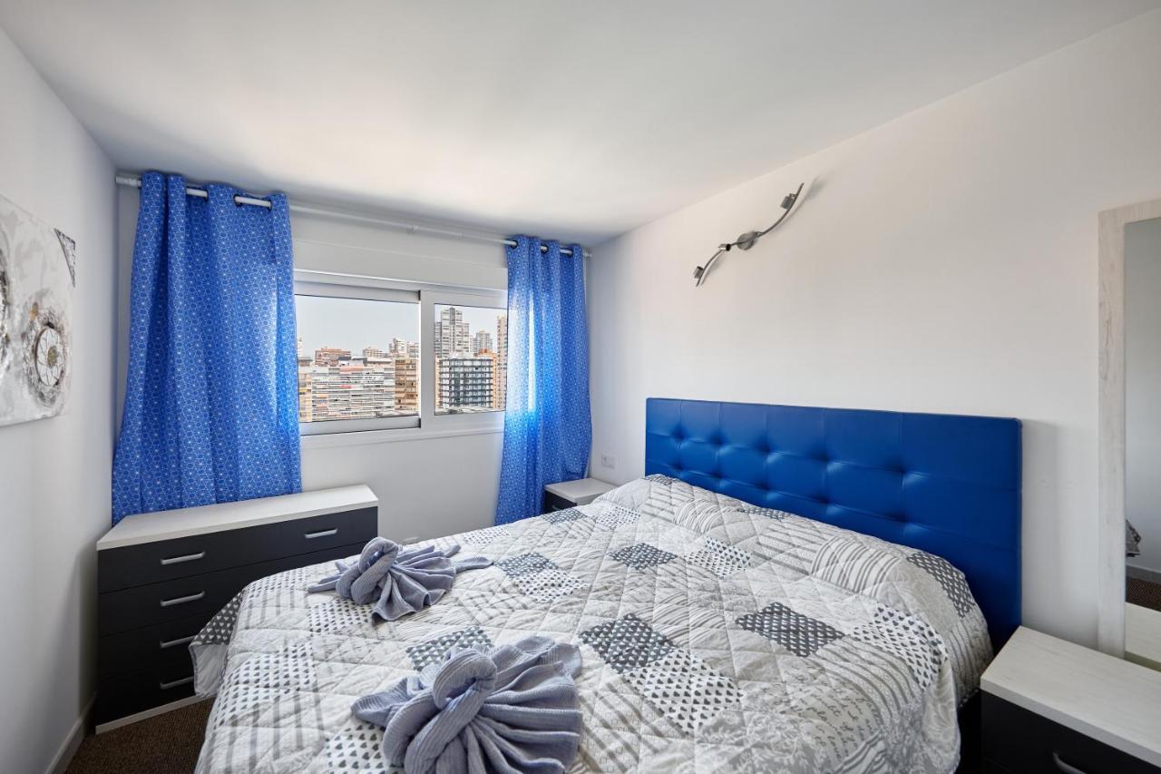 Las Palmeras 15A Apartment Benidorm Bagian luar foto