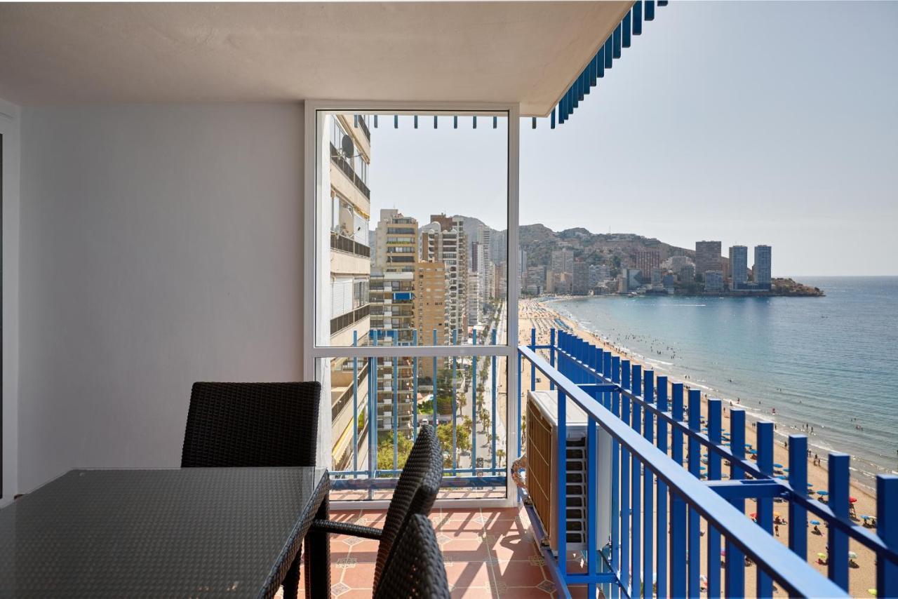 Las Palmeras 15A Apartment Benidorm Bagian luar foto