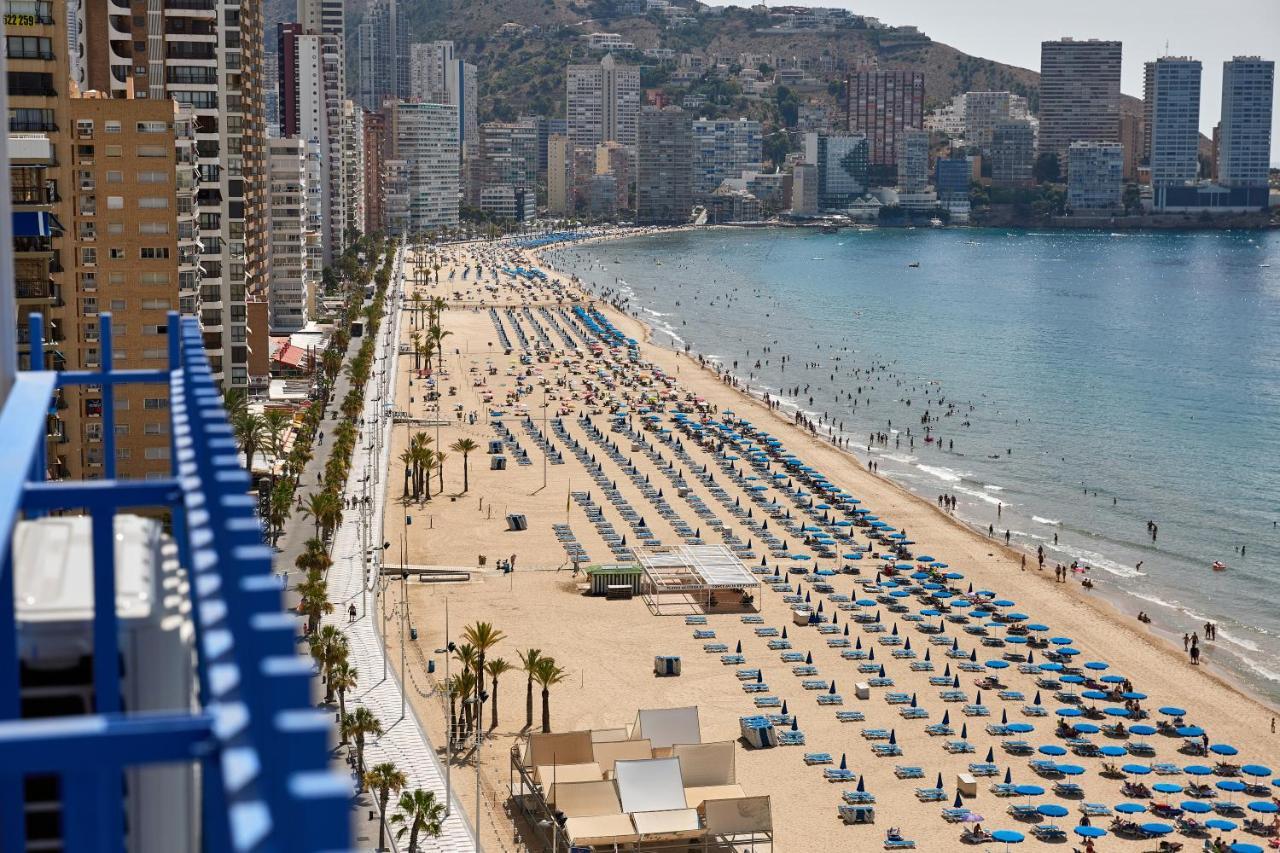 Las Palmeras 15A Apartment Benidorm Bagian luar foto